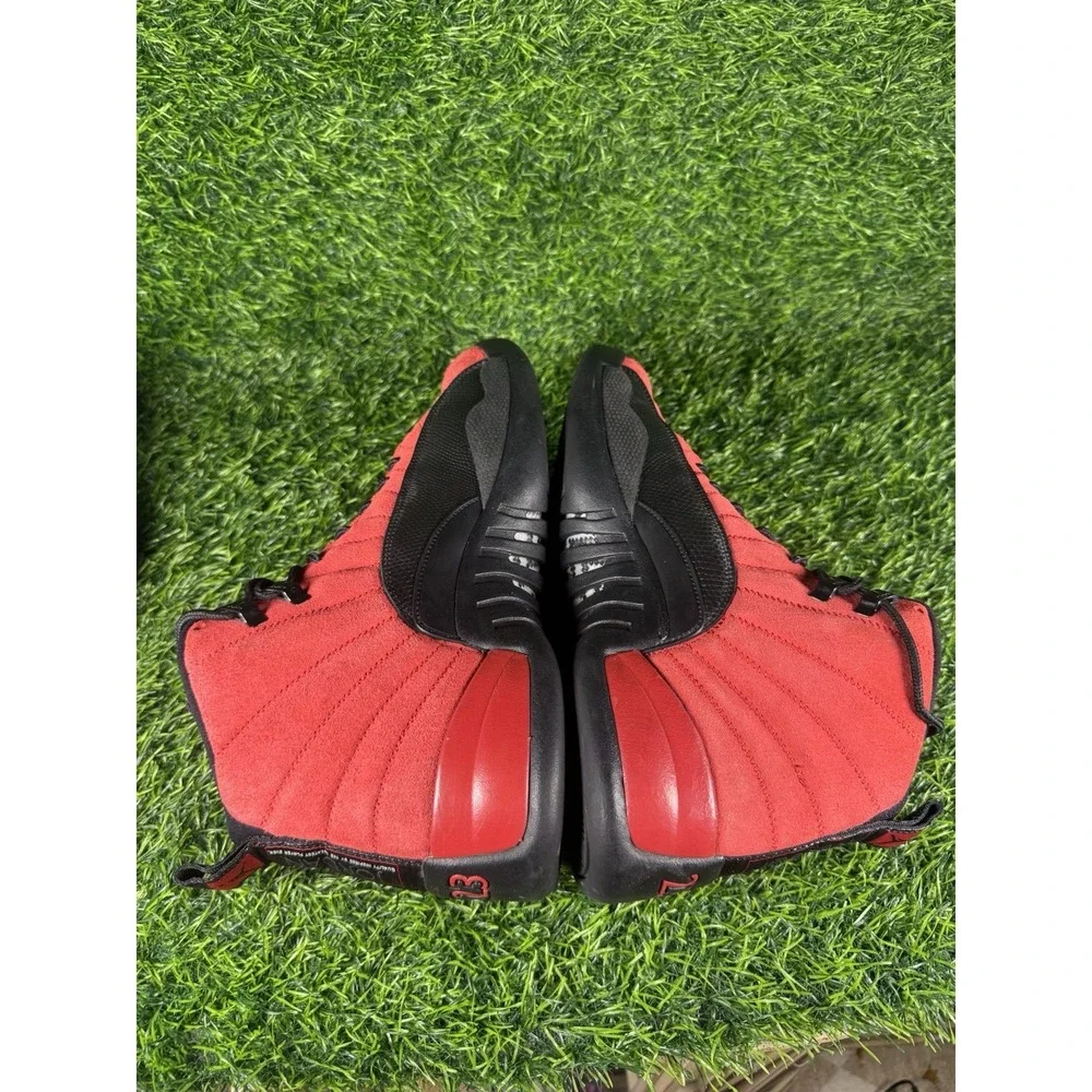 Air Jordan 12 Reverse Flu Game Red/Black Size 13